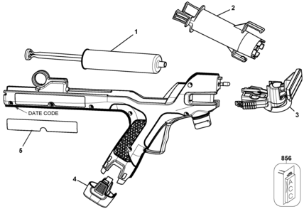 Part Location Diagram of 90582369 Black and Decker Applicator Tip